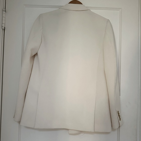 NWOT Aritzia Cherrelle Blazer light birch ( ivory) oversized look Wilfred - Picture 10 of 17